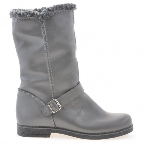 Botas mujer 3247 biz gris