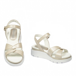 Sandalias mujer 5118 beige