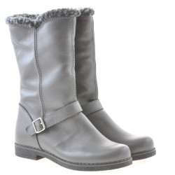 Botas mujer 3247 biz gris