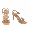 Sandalias mujer 1342 capuchino