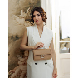 Bolso de mano para mujer 039g mocha mousse