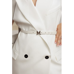 Cinturón mujer 42-1m biz blanco