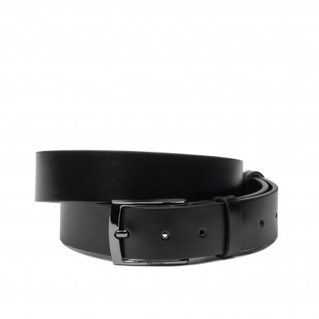 Cinturón hombre 53b negro brillante