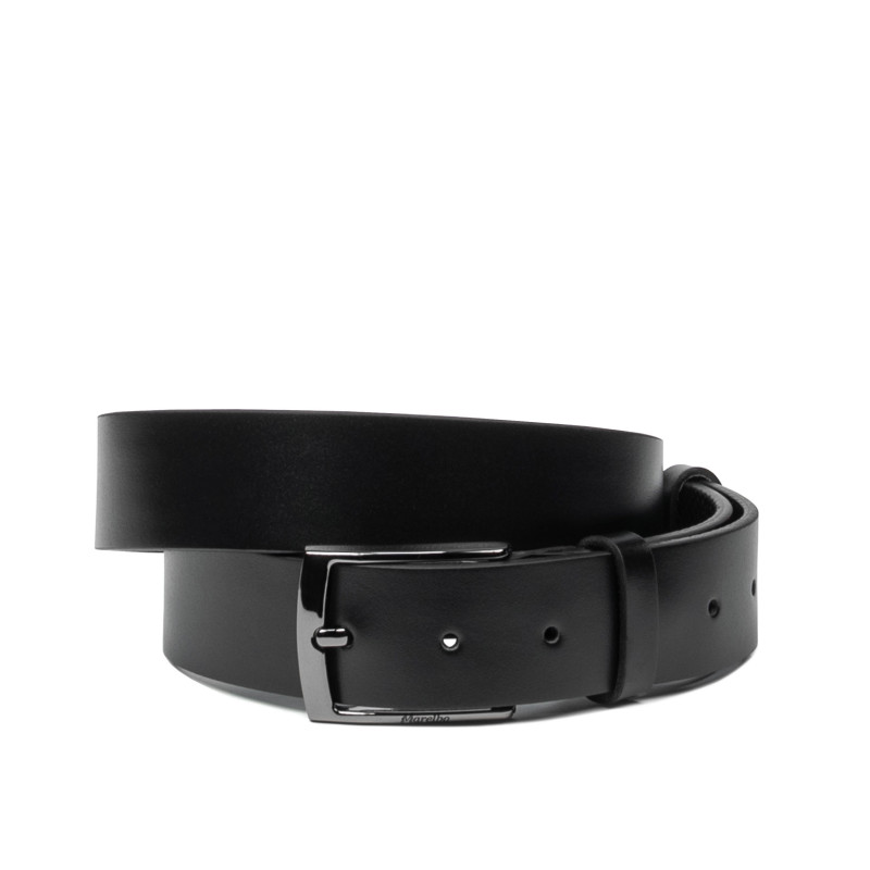 Cinturón hombre 53b negro brillante