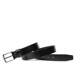 Cinturón hombre 53b negro brillante
