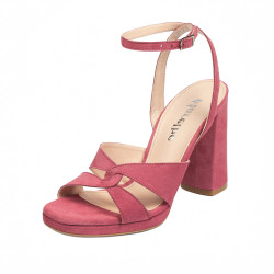 Sandalias de mujer 1347 rosa ante