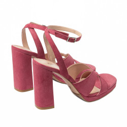 Sandalias de mujer 1347 rosa ante
