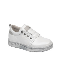 Zapatos de niños 2028 blanco nácar combinado