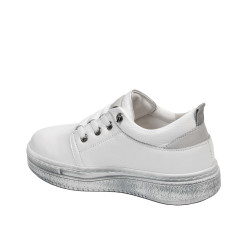 Zapatos de niños 2028 blanco nácar combinado