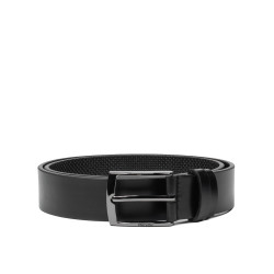 Cinturón hombre 53b negro brillante