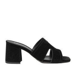 Sandalias mujer 1348 negro ante