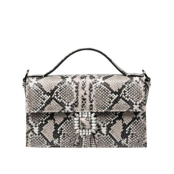Bolso de mano para mujer 039g 01 pitón