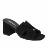 Sandalias mujer 1348 negro ante