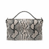 Bolso de mano para mujer 039g 01 pitón