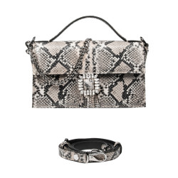 Bolso de mano para mujer 039g 01 pitón