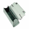 Bolso de mujer de hombro 041g 01 croco pistachio