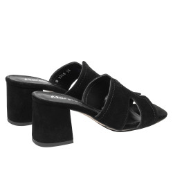 Sandalias mujer 1348 negro ante