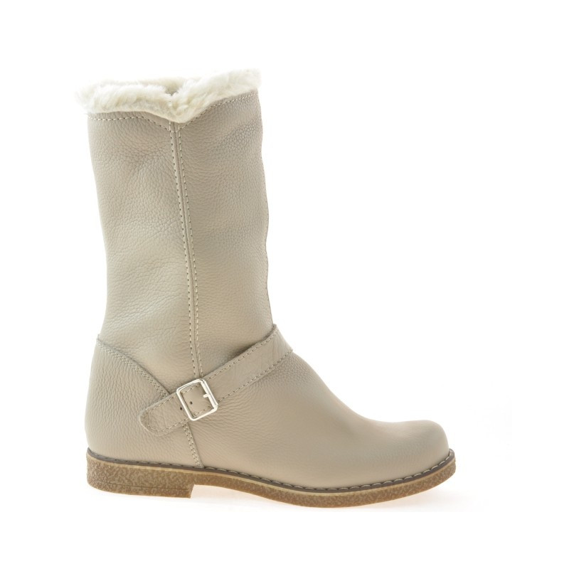 Botas de mujer 3247 biz beige