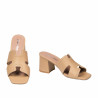 Sandalias de mujer 1348 capuchino