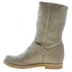 Botas de mujer 3247 biz caqui