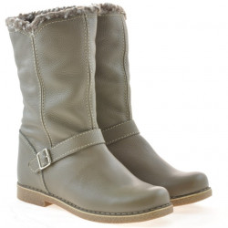 Botas de mujer 3247 biz caqui