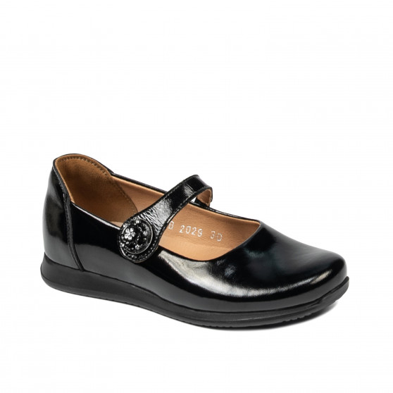 Zapatos para niños 2029 charol negro