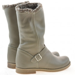 Botas de mujer 3247 biz caqui