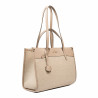 Bolso de playa para mujer 045g nude+rafia