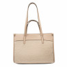 Bolso de playa para mujer 045g nude+rafia