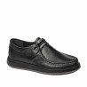 Zapatos casuales para hombre 992 negro combinado