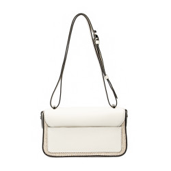 Bolso de mujer al hombro 046g 01 panna+rafia