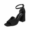 Sandalias mujer 1346 negro terciopelo