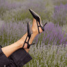 Sandalias de mujer 1344 negro lifestyle