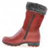 Botas para niños 3202 rojo combinado