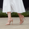 Sandalias mujer 1345 beige ante lifestyle