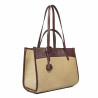 Bolso de playa para mujer 045g 01 burdeos+rafia