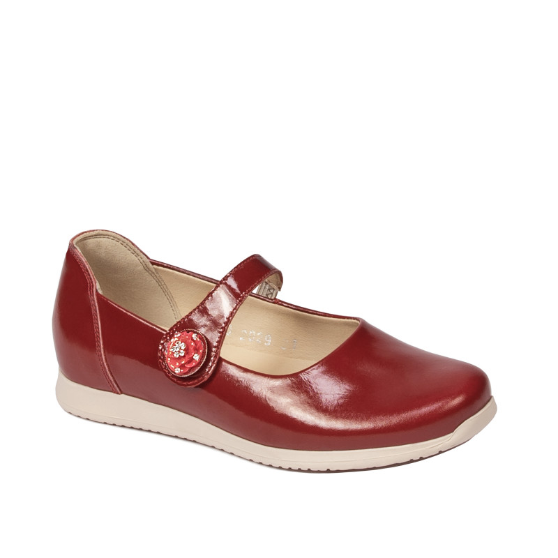 Zapatos para niños 2029 charol rojo