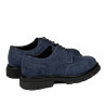 Zapatos casuales para hombre 989 azur velur