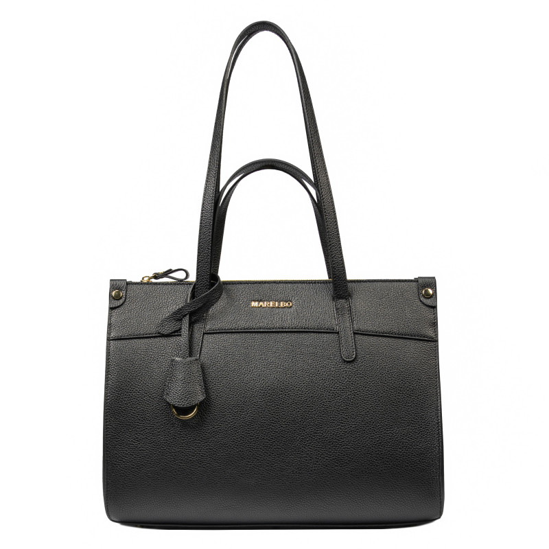 Bolso de mujer de hombro 047g biz negro