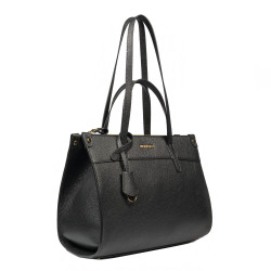 Bolso de mujer de hombro 047g biz negro