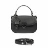 Bolso de mano para mujer 022g 01 biz negro