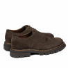 Zapatos casuales hombre 989 marrón ante