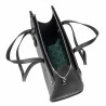 Bolso de mujer de hombro 047g 01 biz negro