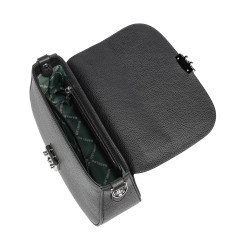 Bolso de mano para mujer 022g 01 biz negro