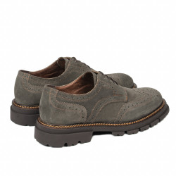 Zapatos casuales para hombres 989 gris ante