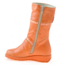 Botas para niños pequeños 25c naranja