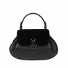 Bolso de mano para dama 042g 01 bufo negro+biz negro