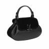 Bolso de mano para dama 042g 01 bufo negro+biz negro