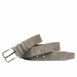 Cinturón para hombre 70b gris ante