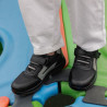 Zapatos para niños 2027 negro combinado lifestyle